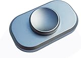 Fidget Spinner Toy Metal | Hybrid Ceramic Bearings | Anxiety Relief | Silver by Fidgeteer
