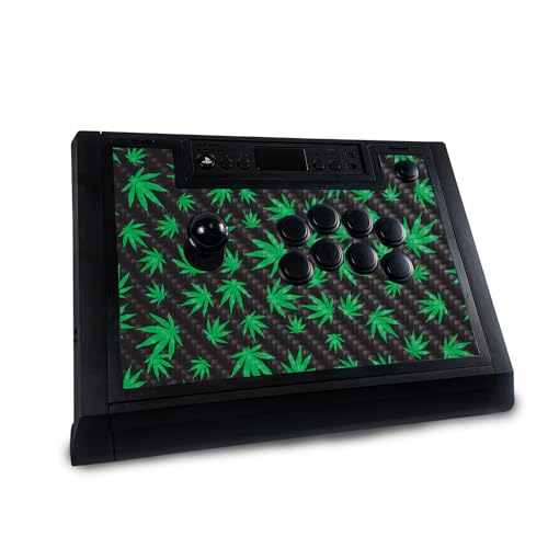 Carbon Fiber Gaming Skin Compatible with Hori Fighting Stick Alpha (PS5, PS4, P…