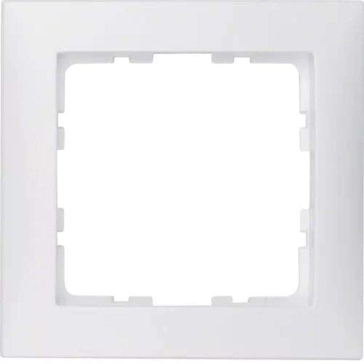 Hager S1 Berk Frame 10119909 Single Polar White Matt