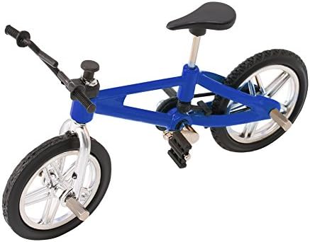 ONcemoRE Finger Alloy Bicycle Model Mini MTB BMX Fixie Bike Boys Toy Creative Game Gift - Blue1