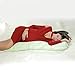 U Shaped Pregnancy Body Pillow with Zipper Removable Cover Full Body Pillows for Pregnant Women