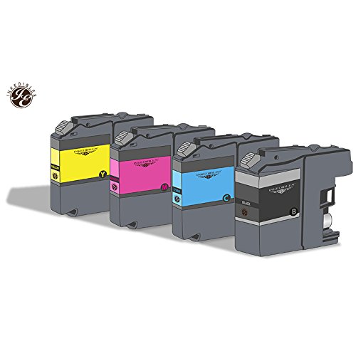 YummyInks â„¢ Brand: Edible Multi-Pack for Brother LC101 / LC103 - 4-pack - black, cyan, magenta, yellow