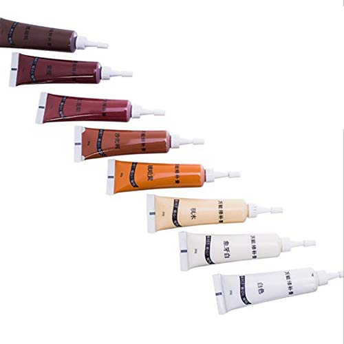 Smartcoco Furniture Repair Paste Refinishing Paint Crayon Scratch Patch Paint Wood Repair Pen for Stains, Scratches, Wood Floors, Tables, Desks, Carpenters, Bedposts, Touch Ups and Cover Ups