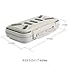 Goture Small Tackle Box, Waterproof Fishing Lure Boxes Tackle Box Bait Plastic Small Storage Case Accessories Containers Gray SMALL 6.3'' X 3.5'' X 1.7''