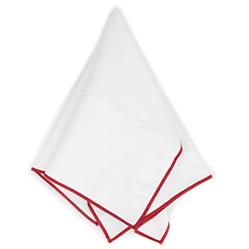 Zwipes Microfiber Suede Large Polishing Bar Towel (Size: 27.5" x 20"), Wine Glass Cleaning Kitchen Cloth, White