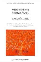 Variations autour d'un droit commun
