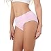 TEERFU 5Pack Womens Brief Soft Underwear Breathable Panties 5Colors X-Large