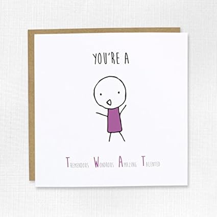 Cwaak Biglietto Di Auguri Di Compleanno Biglietto Di Ringraziamento Per Amici Colleghi Fidanzata Fratello Sorella Cugino Amazon It Cancelleria E Prodotti Per Ufficio