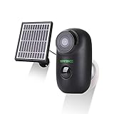 Wireless Battery Cameras, SV3C Solar 1080P WiFi IP Camera, Indoor/Outdoor Rechargeable Security Camera, Two Way Audio Surveillance Camera, PIR Motion Detection Waterproof Camera, Supoort 128G SD Card
