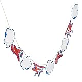 Fun Express - Up And Away Birthday Garland for Birthday - Party Decor - Hanging Decor - Garland - Birthday - 1 Piece