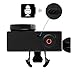 Wealpe Frame Mount Housing with Lens Cover and Protective Lens for GoPro Hero 4, 3+, 3 Cameras