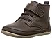 Robeez Boys' Nick Boot Crib Shoe, Nick Espresso, 12-18 Months M US Infant