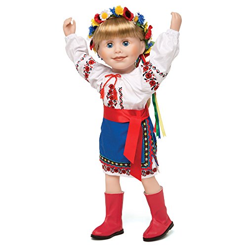 Maplelea Ukrainian Dance Outfit for 18 Inch Dolls - Thumbnail 7