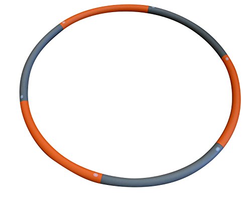 image for bintiva Weighted Hula Hoop - Adjustable Weight From 3.3 LBs to 5.3 LBs