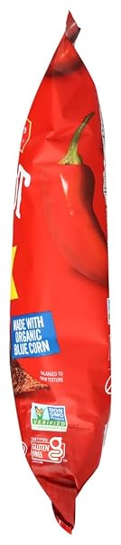GARDEN OF EATIN CHIP TRTLA RED HOT BLUE ORG3, 16 OZ, PK- 12