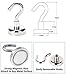 EVISWIY 48LB Magnetic Hooks for Cruise Cabins Refrigerator Locker Classroom Heavy Duty Magnet Hooks Hangers for Hanging BBQ Grill Tools Keys 10 Pack