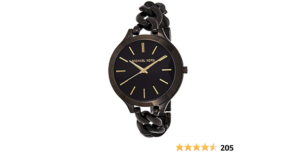 MK3317 - Slim Runway Twist Black Watch 