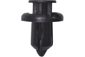 Lantee Bumper Clips for Honda & Acura - 10mm 50 Pieces Push-Type Nylon Fender Flare Fastener Rivet Car Clips for 91503-SZ3-00