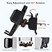 Air Vent Phone Holder for Car,Car Vent Phone Mount, Cell Phone Car Mount, Adjustable Air Vent Hook Clip Cradle Compatible iPhone 11 Pro Max XR XS Max Xs X 8 7 6Plus,Galaxy S10 S10+ S9 Note 9 Lg Etc.