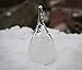 Weather Predicting Storm Glass Set-Elegant Weather Tear Drop Shaped Storm Glass Bottle with Wooden Base - Perfect Home and Office Decoration - Unique Idea & Conversation Starter