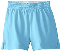 Soffe Big Girls' New Short, Surf Blue, XSM