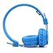 GranVela X2 Foldable On-Ear Wireless Headphones Support Bluetooth Micro SD Card Player, FM Radio with Built-in Microphone Calls for Kids Earphones, gift, Smartphones (Blue)
