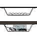 Tech-Dek, Cable-Safe Cable Corral Jr Under Desk Cable Manager, Color: Black, Material: Rubber-Coated Recycled Steel, Dimensions: 11.5”L x 4.5”H x 6”W, Tray Dimensions: 11.5”L x 6”W, Qty: 1