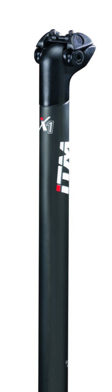 ITM X One Carbon Seatpost with Sit N Go Micro Adjust Seatpost - Black, 27.2 mm