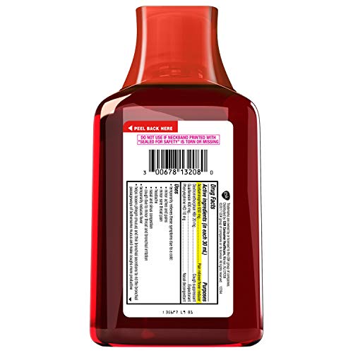 Theraflu Severe Cold & Flu Warming Relief Formula Syrup, Berry, 8.3 oz