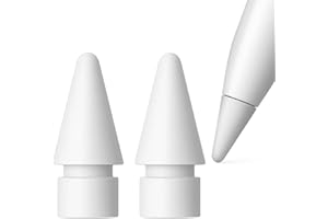 NXVX Replacement Apple Pencil Tips (2-Pack) – Compatible with Pro, USB-C, Gen 2 & Gen 1 – Original Material Nibs