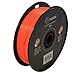 1.75mm Orange PLA 3D Printer Filament - 1kg Spool (2.2 lbs) - Dimensional Accuracy +/- 0.03mm