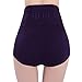 SusenstoneHigh Waist Tummy Control Body Shaper Briefs Slimming Pants (Purple)