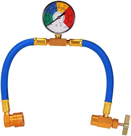 ALI R134a Aircond Freon R134a Air Conditioning Recharge Measuring Hose Gauge Refrigerant Open Valve R134a Charging Hose I.244255649