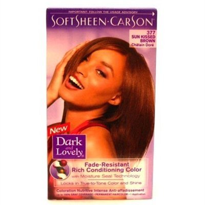 Dark & Lovely Color #377 Sun Kissed Brown (3 Pack)