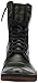 Diesel Men's Tatradium Basket Butch Zip Combat Boot, Black/Gum Sole, 9 M US