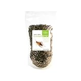 Roasted Crickets (1/2lb) Dried Crickets Raised in North America and Made in Portland, Oregon (Resealable Pack)