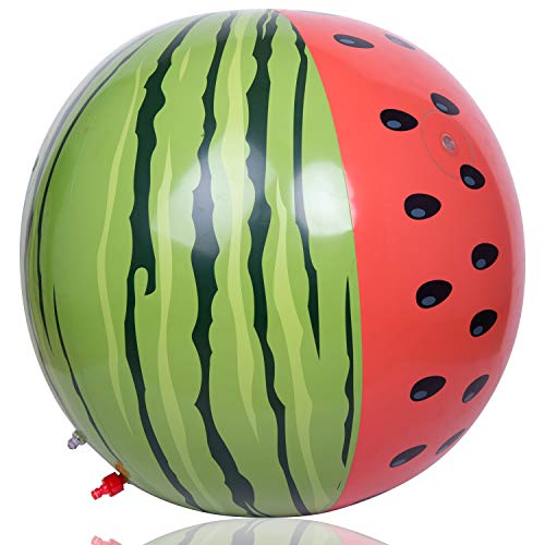 JOYIN Mega Melon Ball Jumbo Sprinkler, 35.5” Watermelon Inflatable