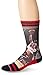 Stance Men's Dennis Rodman Chicago Bulls Crew Socks, Red, Sock Size:10-13/Shoe Size: 6-12