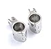 Mxeol Bimini Top Rail Mount 1 Inch Bimini Rail Clamp Stainless Steel Pair
