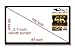 (Sale) Delux Screens 100 inch 4K/8K Ultra HDR Projector Screen - Active 3D Ready - 6 Piece Fixed Frame - Home Theater Movie Projection Screen - PVC Matte White - Velvet Border (100
