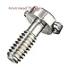 Yosoo Stainless Steel Flat Head D Shaft D Ring 1/4