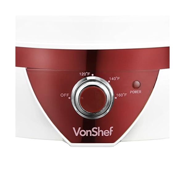 VonShef-Electric-5-Tray-Variable-Temperature-Food-Dehydrator VonShef-Electric-5-Tray-Variable-Temperature-Food-Dehydrator