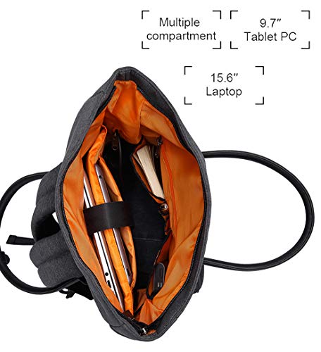 6 Backpack+Convertible+Charging+Waterproof+Anti+Theft