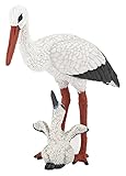 Papo Stork and Baby Stork Toy Figure
