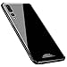 Kepuch Quartz Huawei P20 Pro Case - TPU + Tempered Glass Back Cover for Huawei P20 Pro - Black