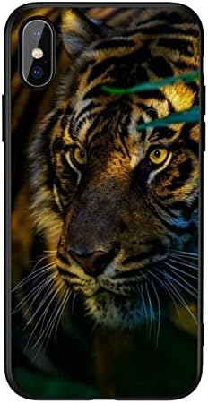 2020 Phone Case iPhone X XR 8 7 10 6 6s XS Max Glass Animal Cover Case iPhone 7 8 X 6 6 S Plus XR Luxury Case Coque (Tiger iPhone 8 Plus + 7 Plus)