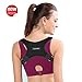 Back Brace Posture Corrector - Back Posture Corrector for Women & Men - Corrects Slouching, Hunching & Bad Posture - Lower Upper Shoulder Neck Pain - Clavicle Support Brace