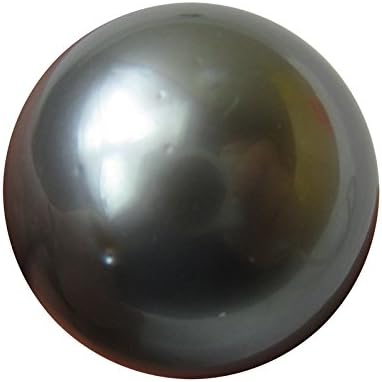 Genuine Huge 13-14mm Undrilled Natural Black Color Tahitian Cultured Oyster Loose Pearl Bead certificate ls324