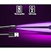 Massage & Relaxation Handheld Electric Massagers USB Recharge Purple Vibrators