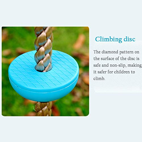 xiaodou Gartenschaukel Outdoor Disc Climbing Swing Kinder- und Erwachsenenspiele Toy Swing Safety Sling Rope Tree Swing… – Bild 5